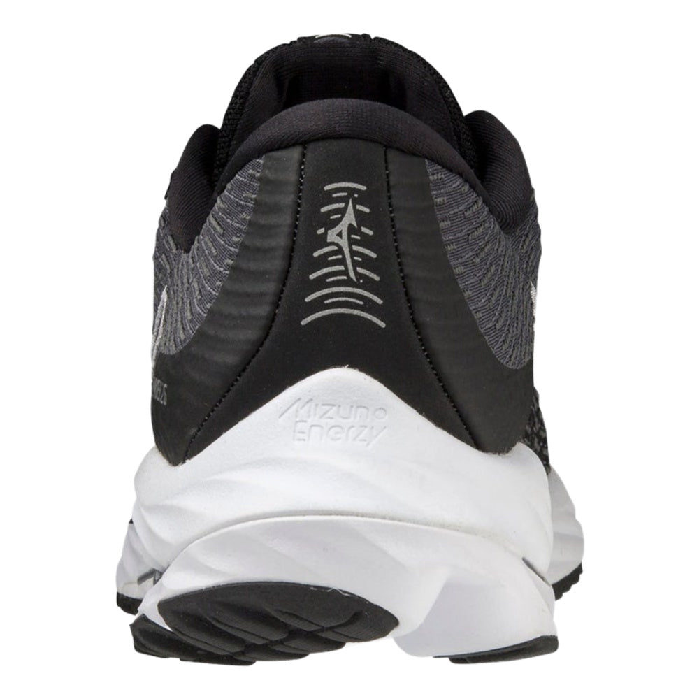 Mizuno | Womens Wave Rider 26 SSW D-Wide (Black/White/Dark Shadow)