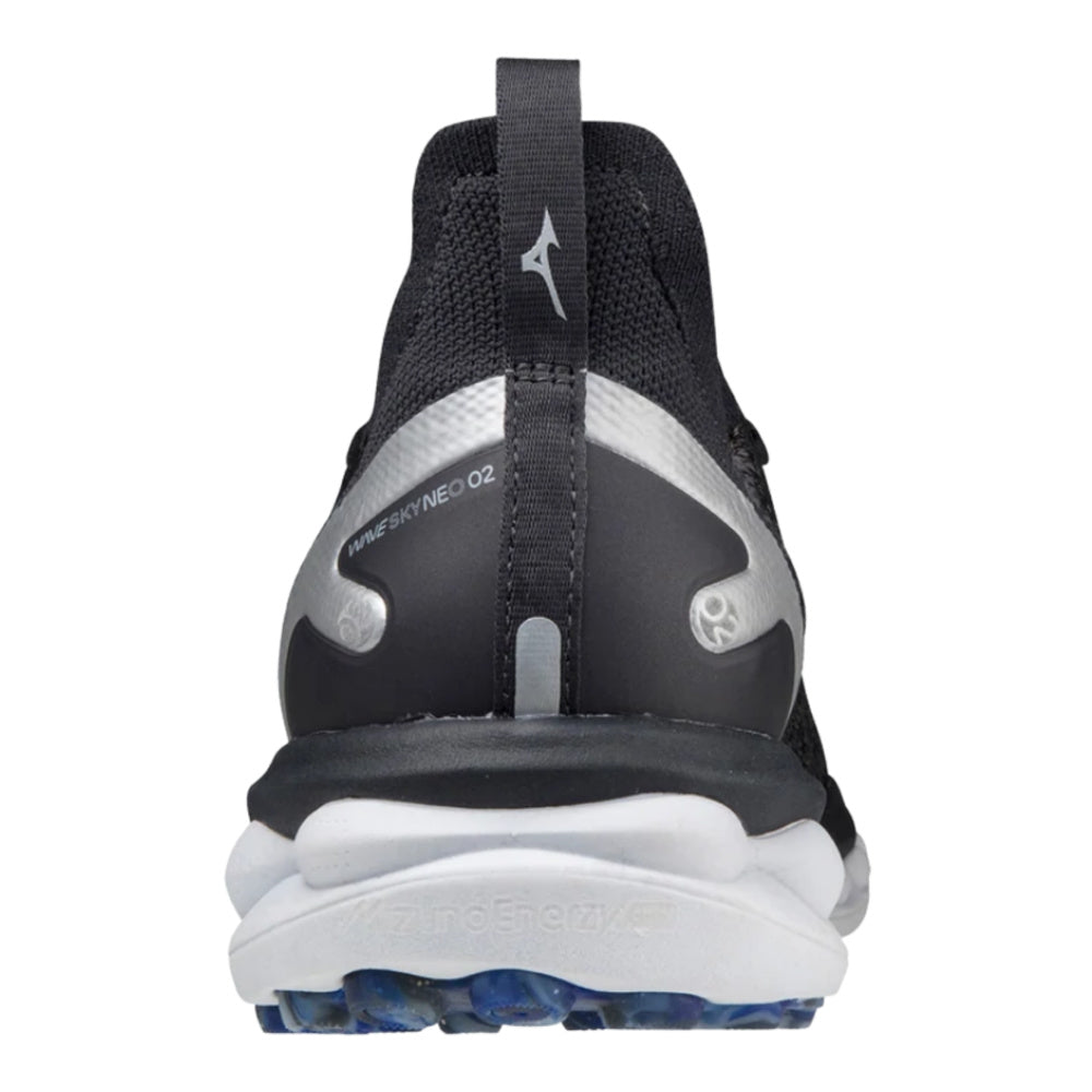 Mizuno | Womens Wave Sky Neo 2 (Dark Grey/Silver)