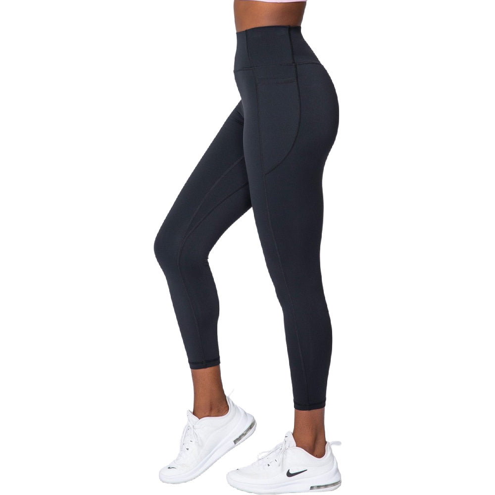 Muscle Nation | Womens Motion Pocket Ankle Length (Black)