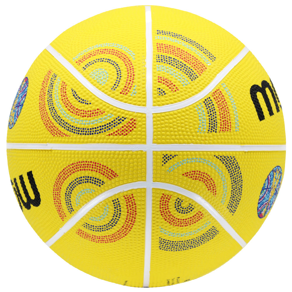 Molten | 1550 Series FIBA Womens World Cup Rubber Event Basketball Size 6 (Yellow)