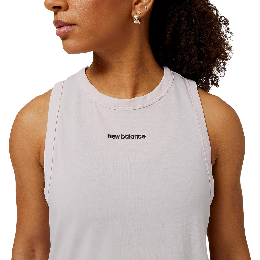 New Balance | Womens Achiever Dri-Release Tank (Stone Pink)