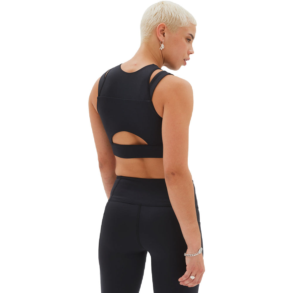 New Balance | Womens Shape Sheild Crop Bra (Black)