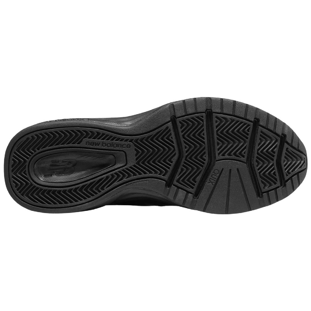 New Balance | Womens 624 V5 D-Wide (Black/Black)