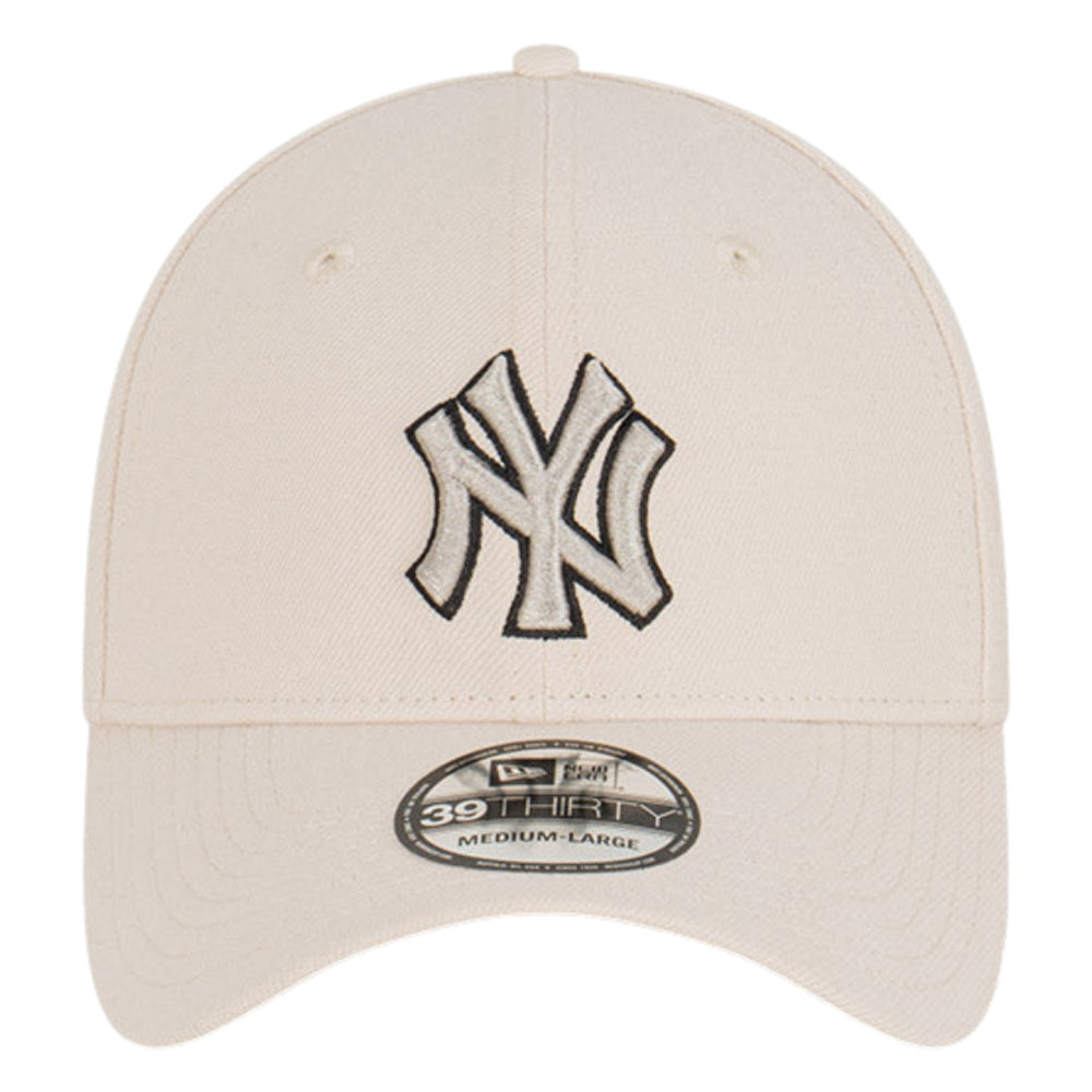 New Era | Mens 39Thirty New York Yankees (Stone/Grey)