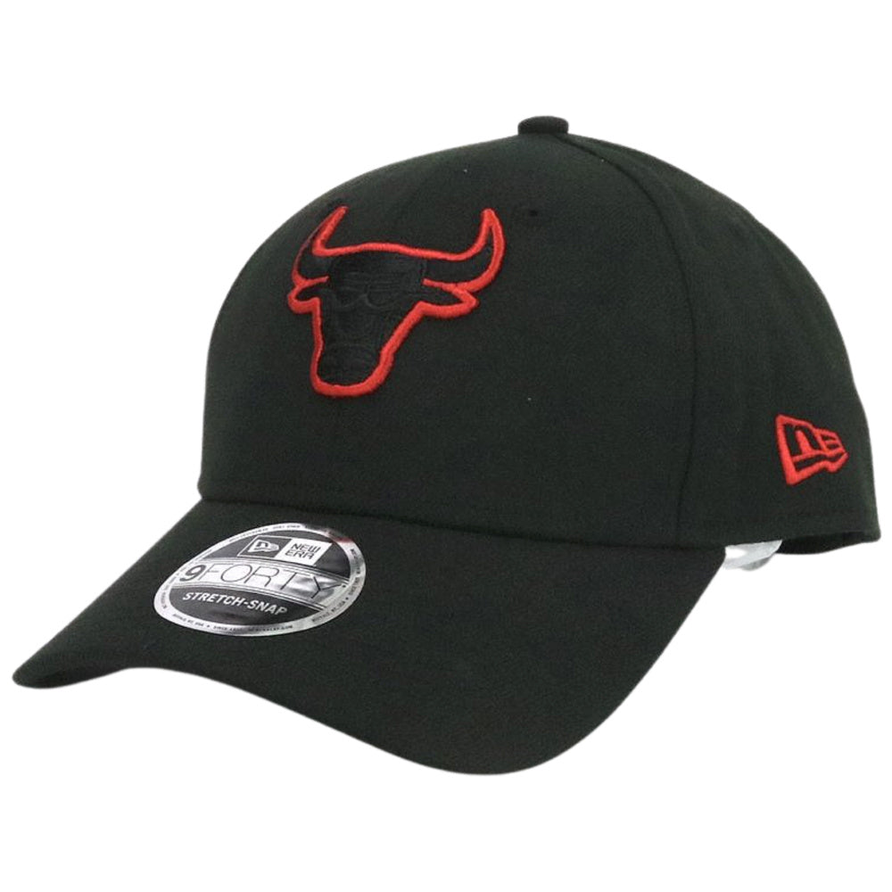 New Era | Mens 9Forty Stretch Snapback Chicago Bulls Boarderline (Black/Red)