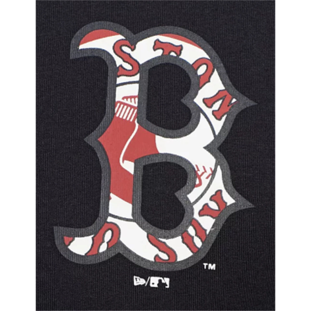 New Era | Mens Boston Red Sox Logo Infill Tee (Navy)