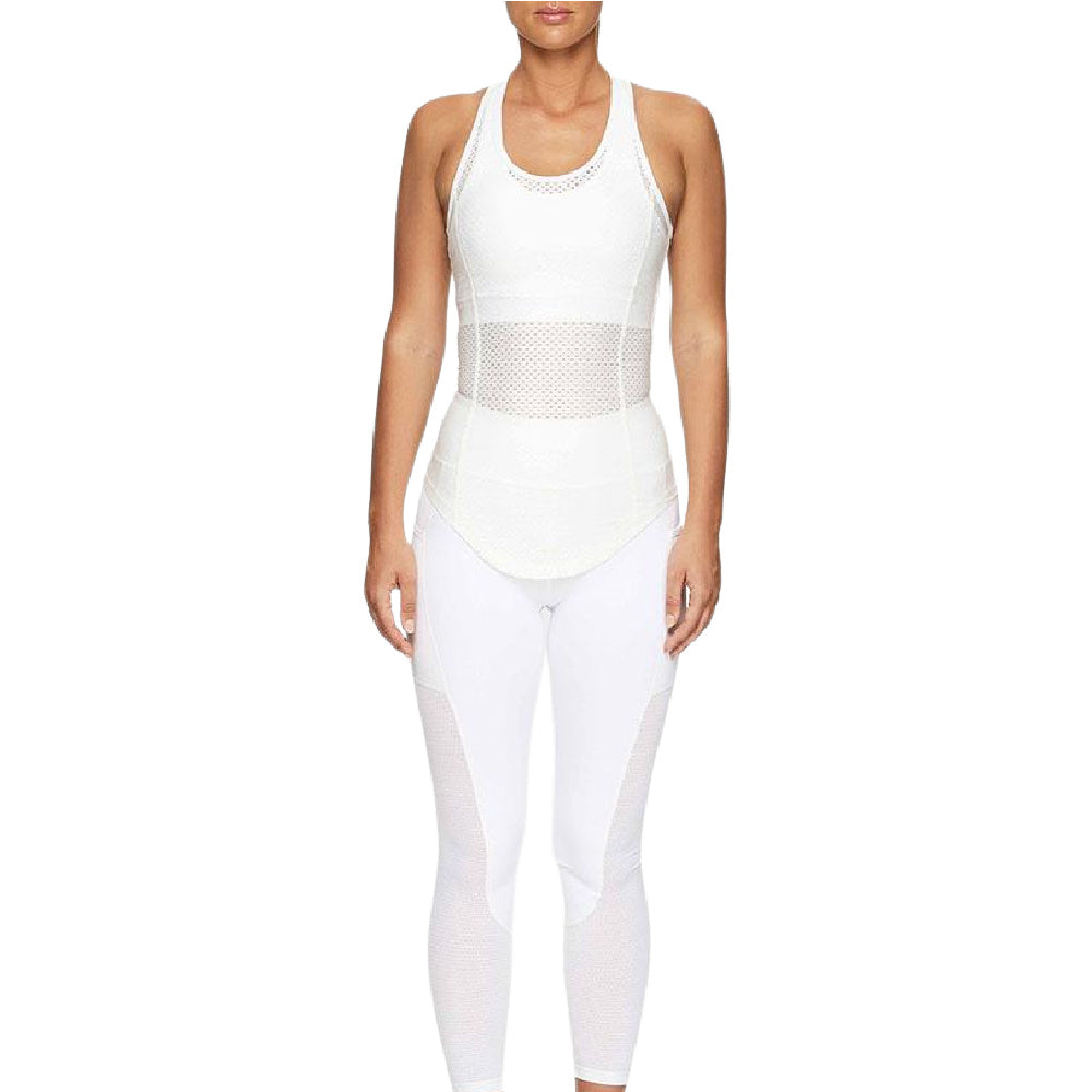 Prize Fighter | Womens Compression Singlet (White)
