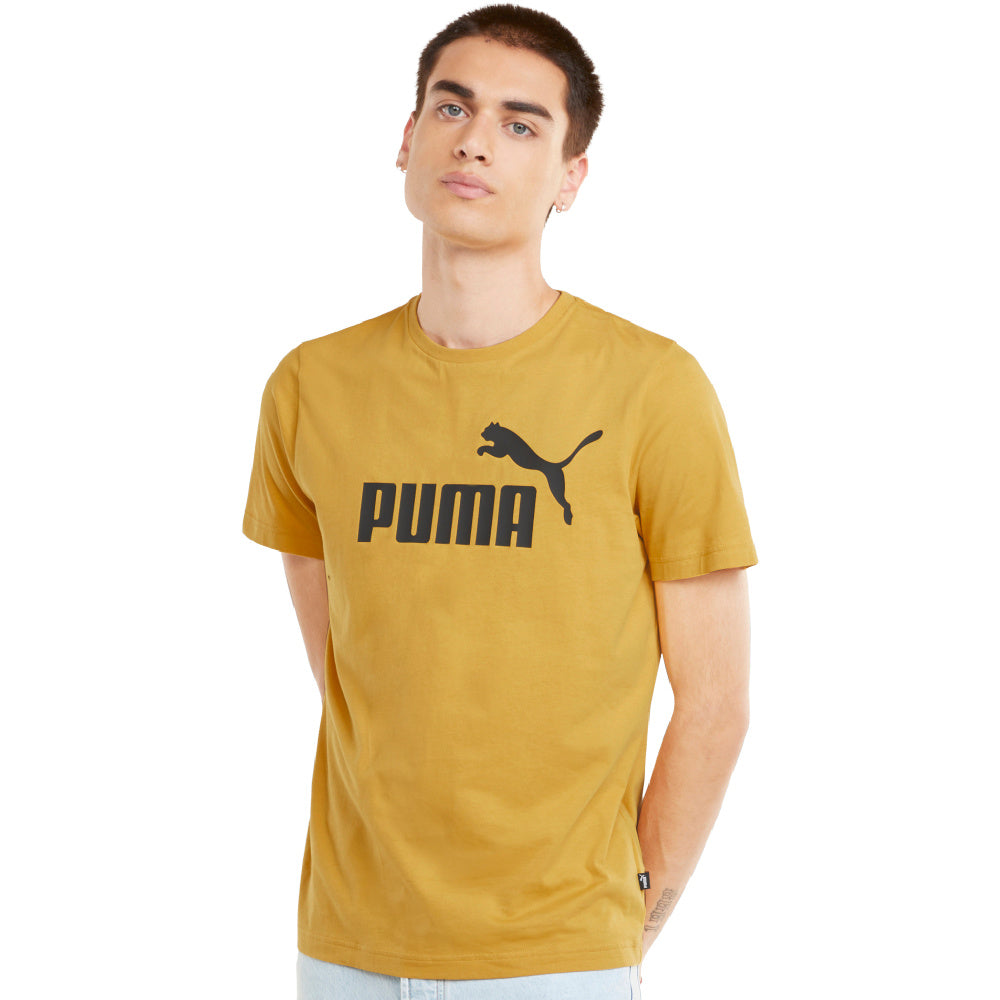 Puma | Mens Essentials Logo Tee (Mineral Yellow)