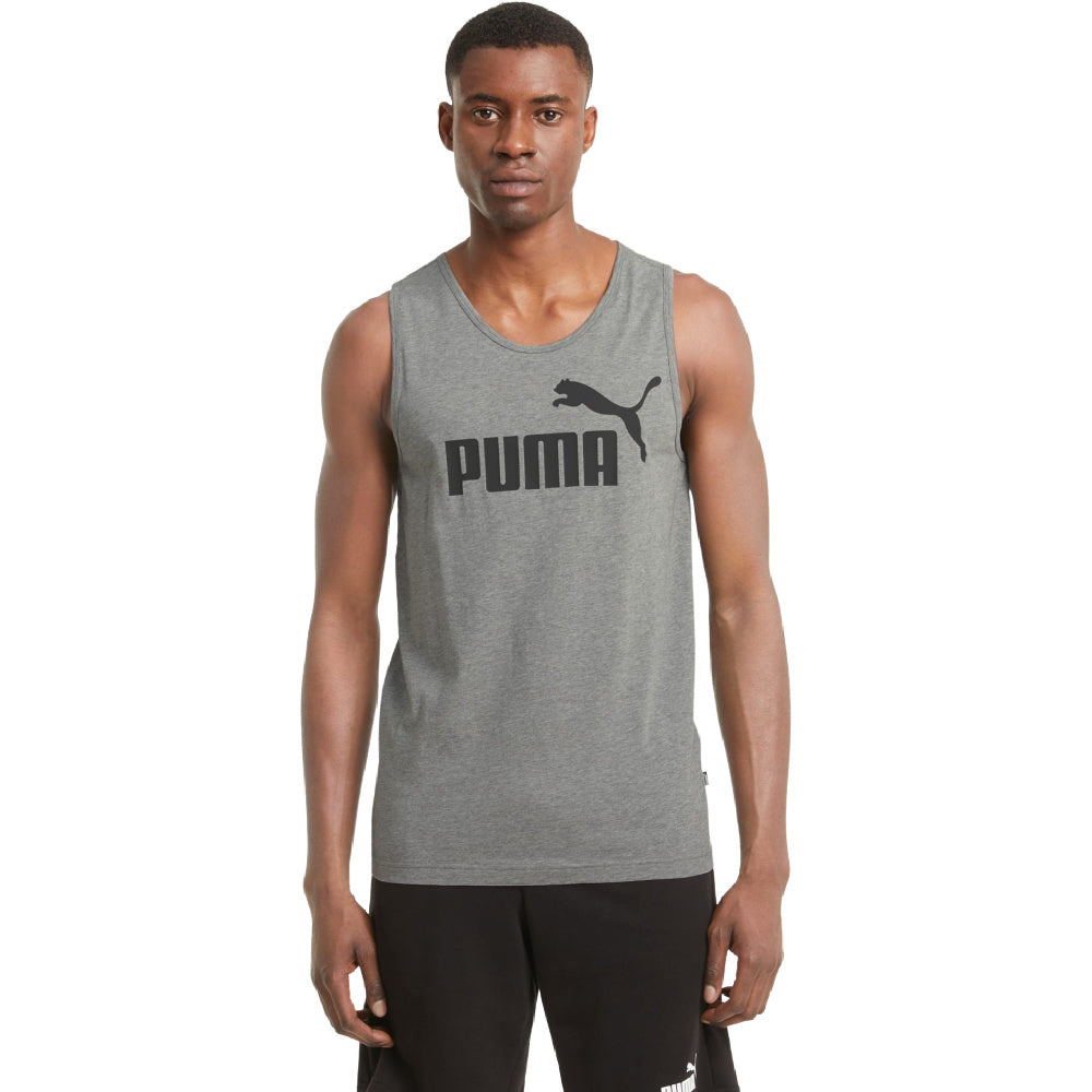 Puma | Mens Essentials Tank Top (Grey Heather)