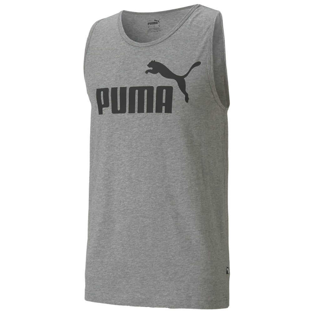 Puma | Mens Essentials Tank Top (Grey Heather)
