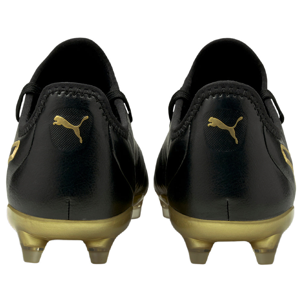Puma | Mens King Pro Fg Football Boots (Black/Gold)