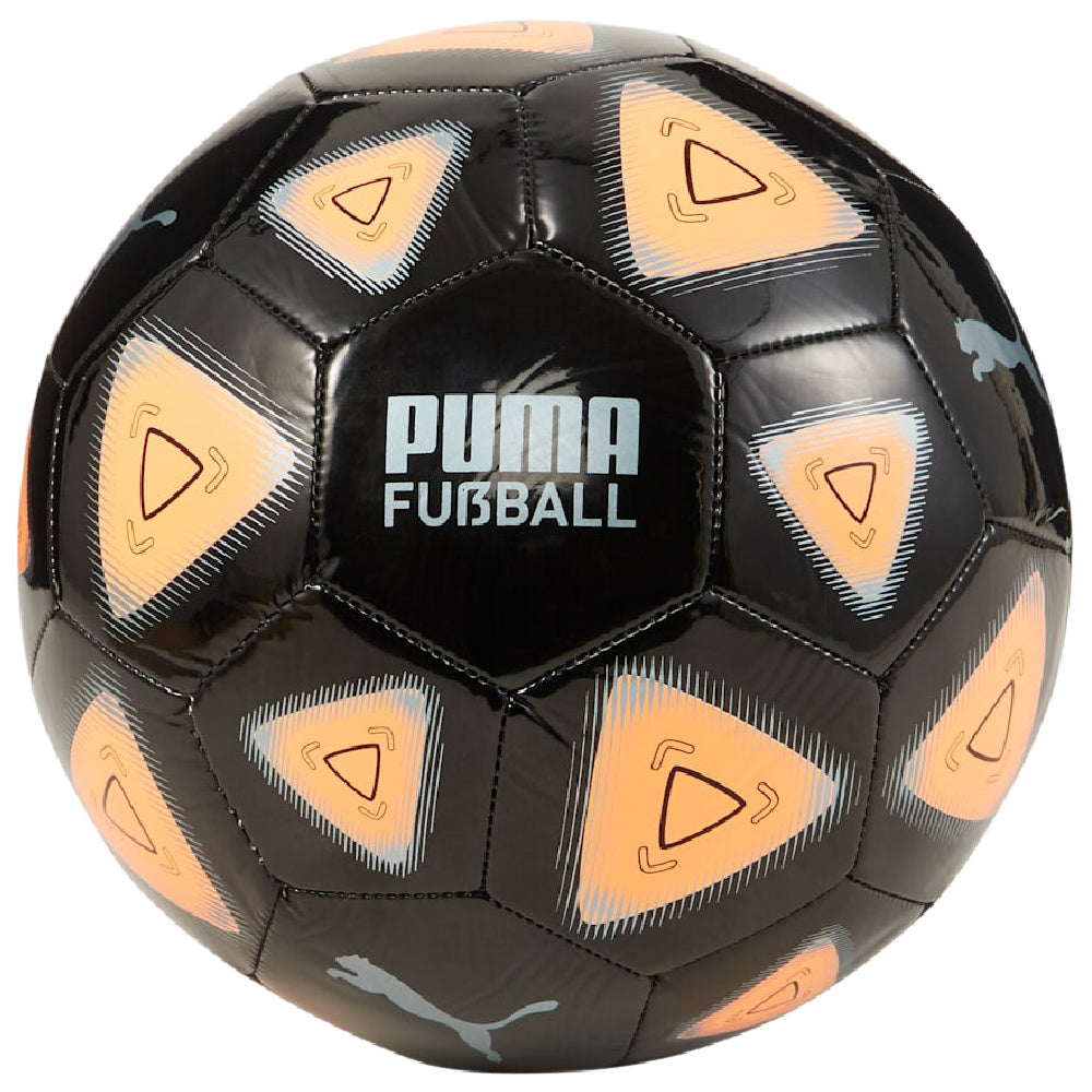 プーマ |プレステージ サッカー ボール (ブラック/ネオンシトラス/ダイヤモンドシルバー)