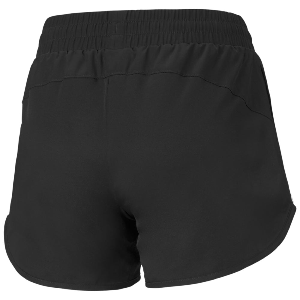 Puma | Womens Active 4" Woven Shorts (Black)