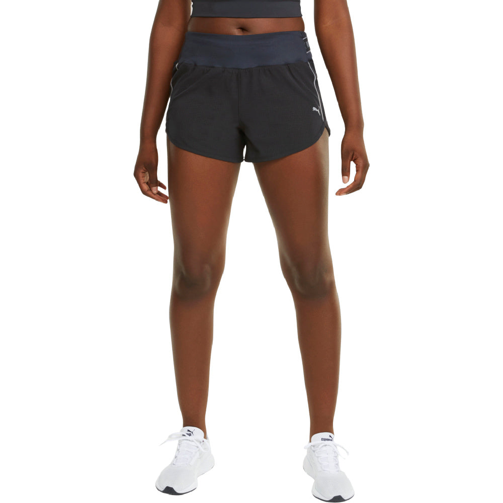 Puma | Womens Running 3" Short (Black)
