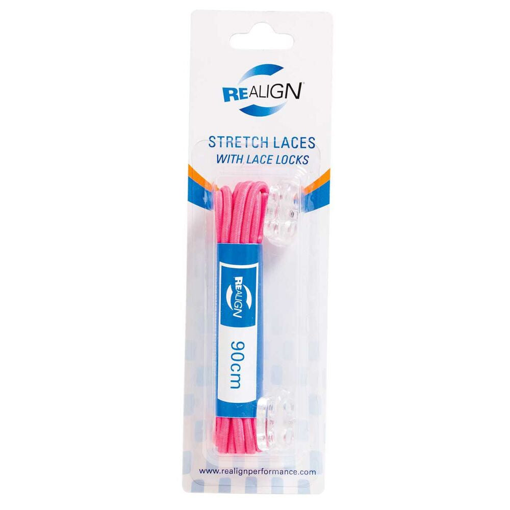 Realign | 90Cm Stretch Shoe Laces (Pink)