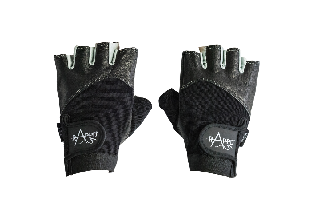 RAPPD | UNISEX VMAX HEAVY DUTY LEATHER GLOVES (GREY)