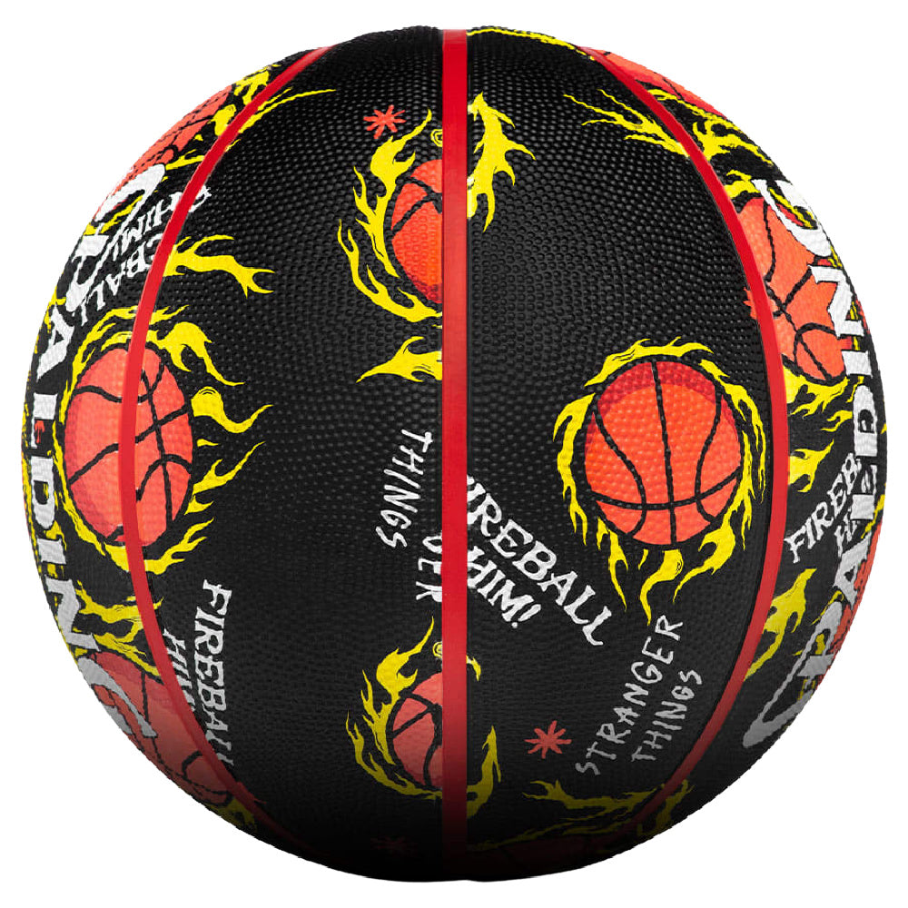 Spalding | Stranger Things Outdoor Ball Size 7 (Fireball)