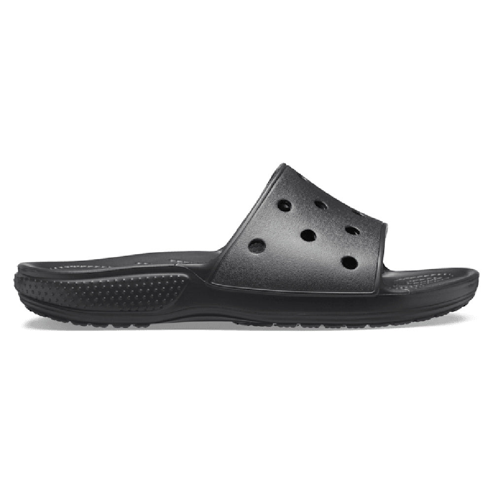 Crocs | Unisex Classic Crocs Slides (Black)