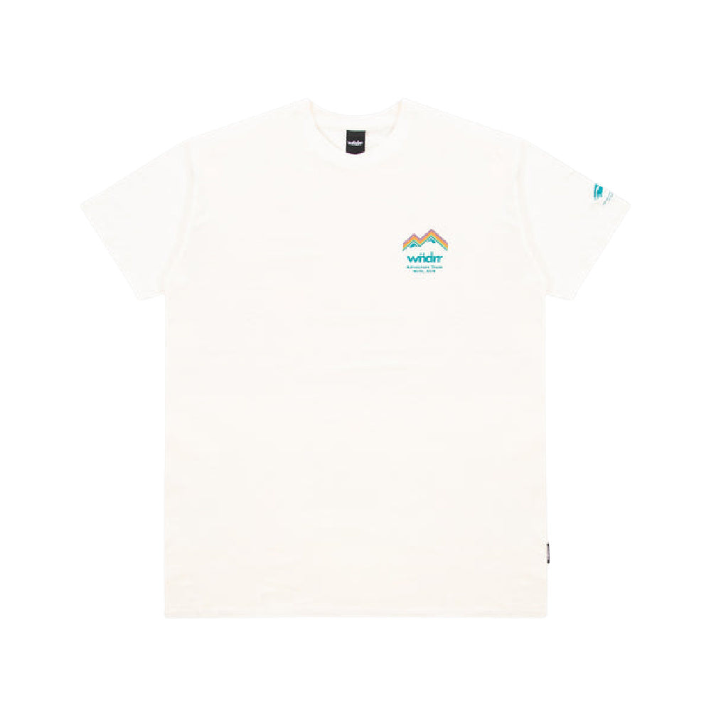 WNDRR | MENS DEPARTURE CUSTOM FIT TEE (OFF WHITE)