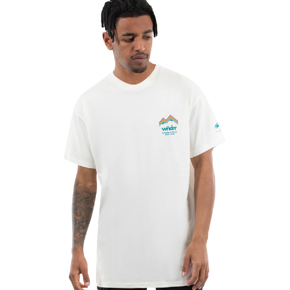 WNDRR | MENS DEPARTURE CUSTOM FIT TEE (OFF WHITE)